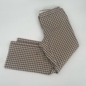 J.Crew City Fit Circle Printed Fitted Trousers With Satin Sheen